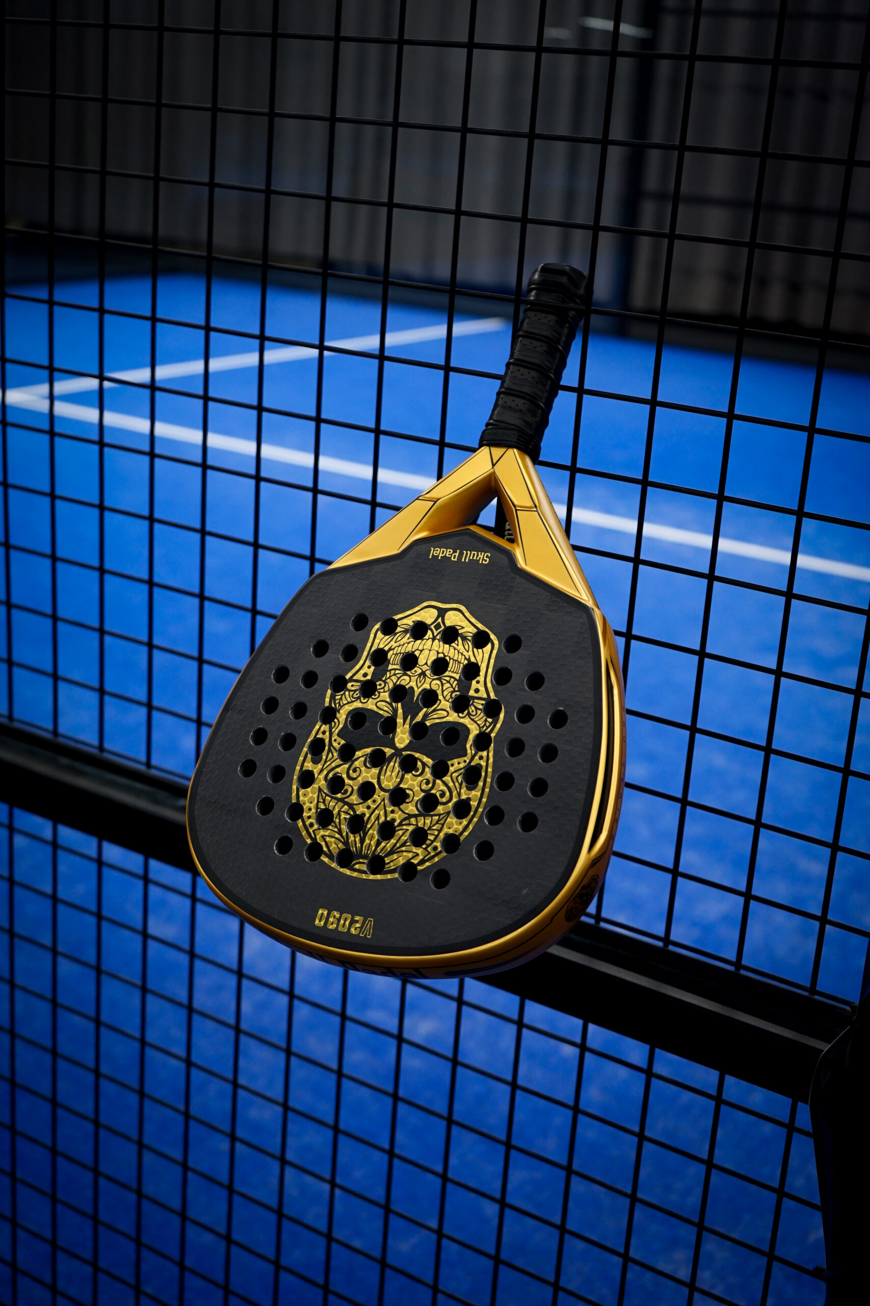 Skull Padel V2090 - Black Gold 24K - Image 6