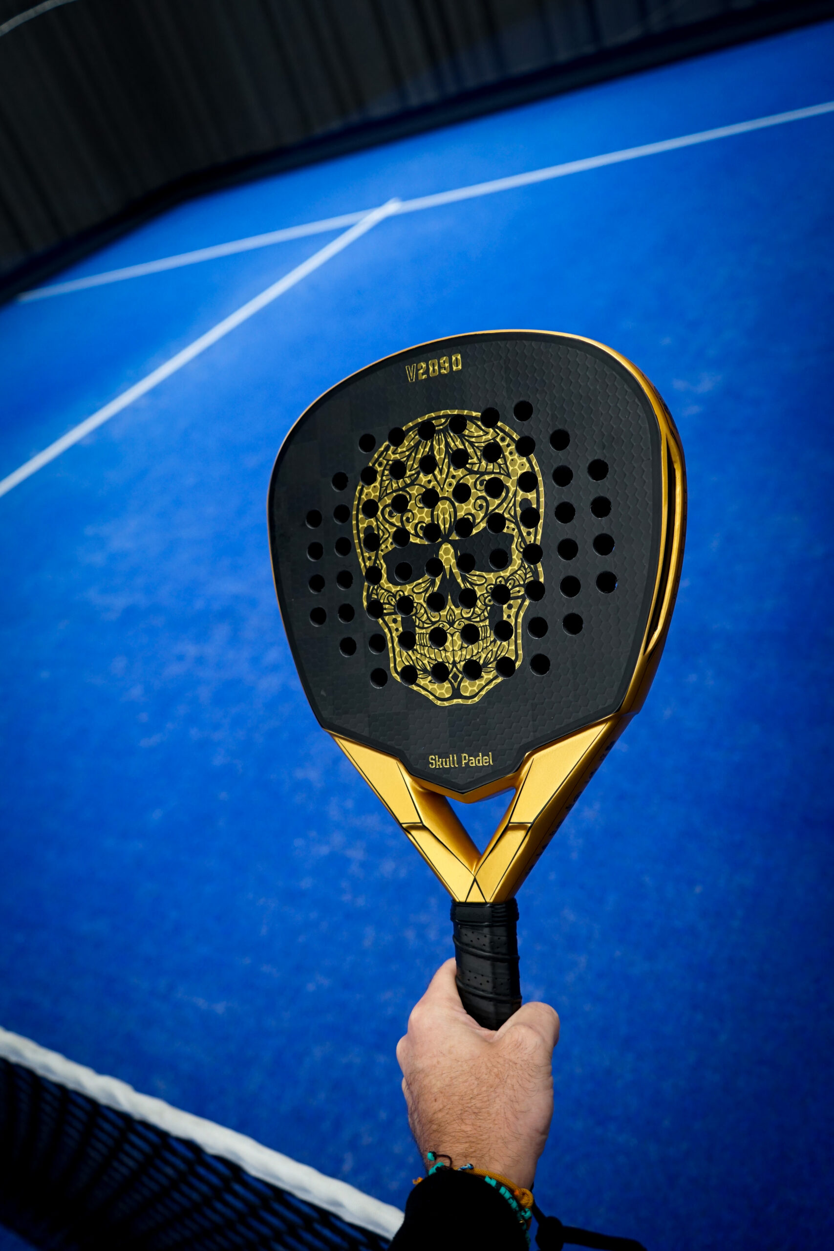 Skull Padel V2090 - Black Gold 24K - Image 5