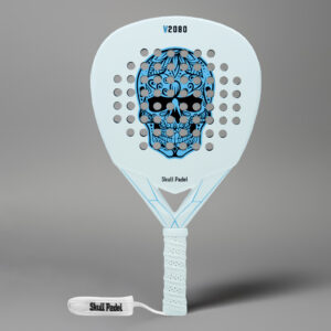 Skull Padel V2080 - White Blue 12K