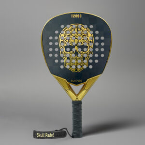 Skull Padel V2090 - Black Gold 24K